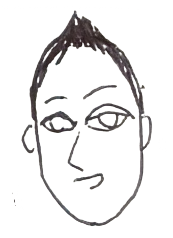 14 の似顔絵